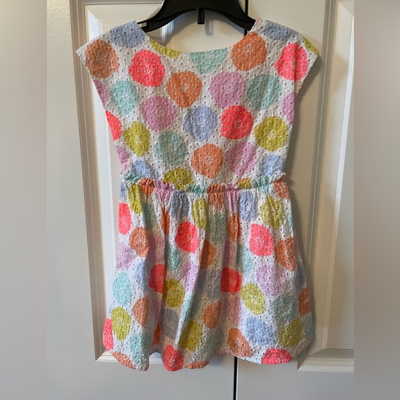 Cat & Jack Other - 🎯Cat & Jack rainbow colored eyelet dress size 3T. Excellent condition 🎯